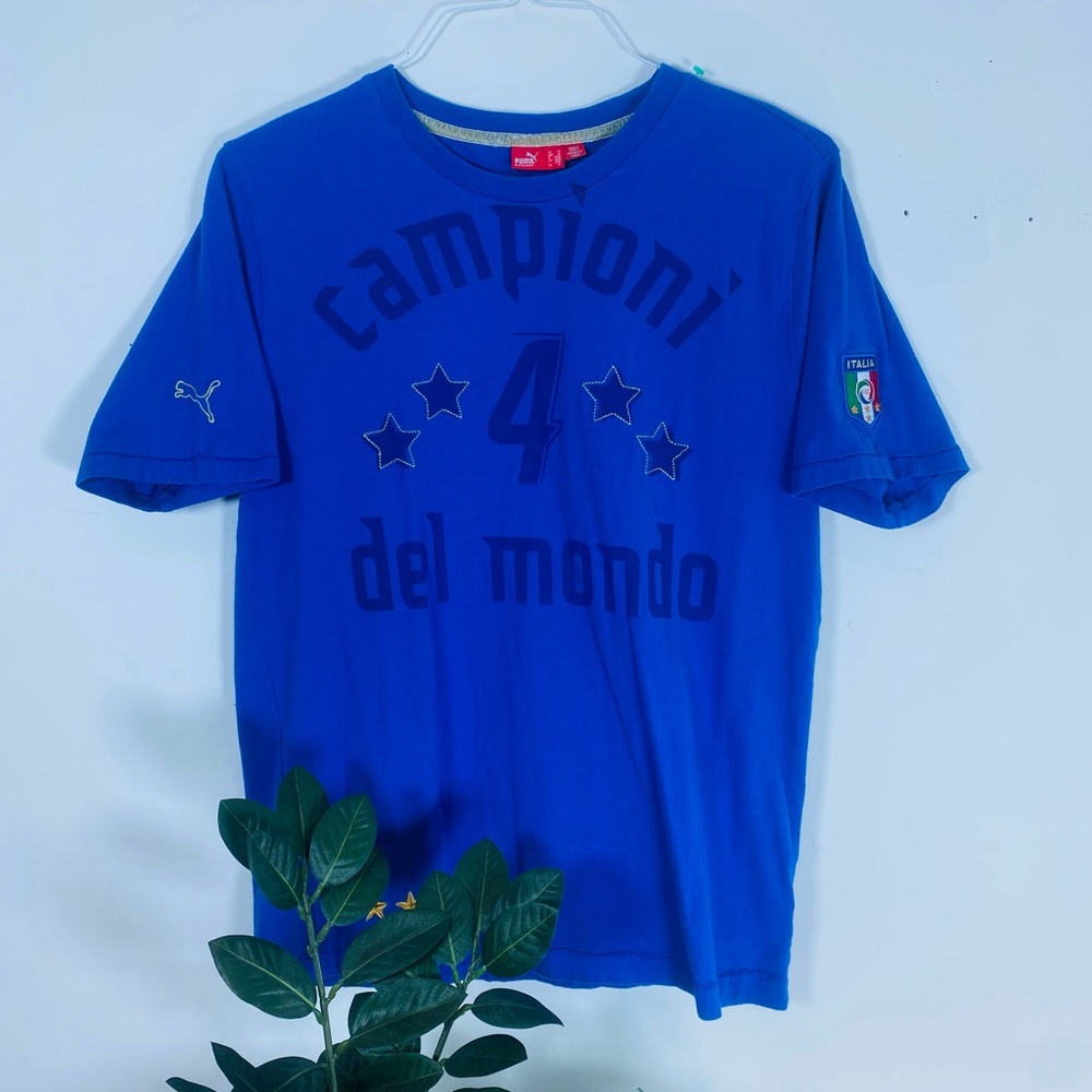 Italy Campioni Del Mundo World Cup Soccer TShirt